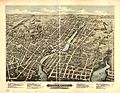 Bird's eye view of Pawtucket & Central Falls, R.I. 1877. LOC 75696564