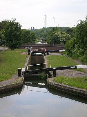 Brades staircase locks, Gower Branch