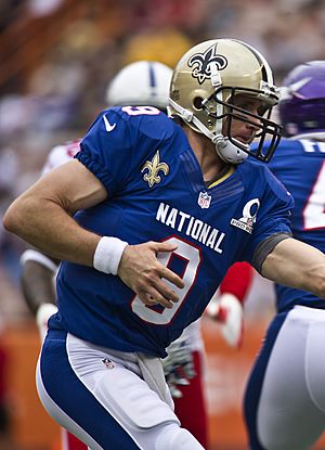 Brees 2013 Pro Bowl Cropped