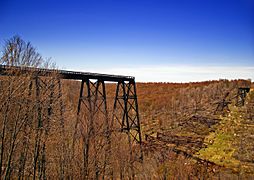 Collapsed Kinzua Bridge