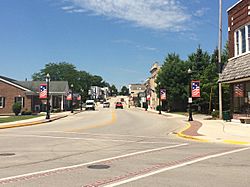 Downtown Denmark, Wisconsin.