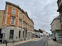 England, Hexham, Priestpopple (street)