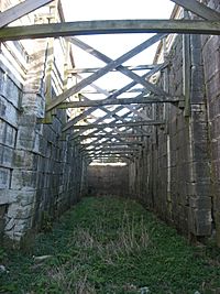 First lock at Lockington interior