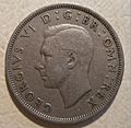 GREAT BRITAIN, GEORGE VI -HALF CROWN 1948 b - Flickr - woody1778a