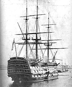 HMS Victory 1884