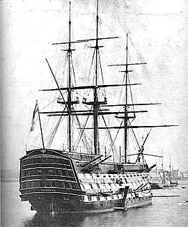 HMS Victory 1884