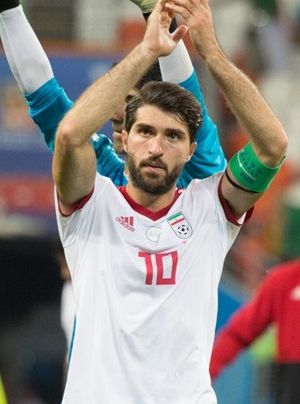 Karim Ansarifard, IRNPOR match 2018 FIFA World Cup 15 (cropped).jpg