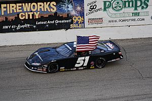 Kyle Busch Fast Qualifier at 2012 Slinger Nationals