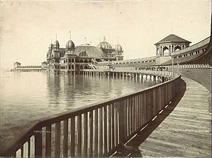 Lake Front, Saltair Beach Gt. Salt Lake, C.R. Savage, Photo.