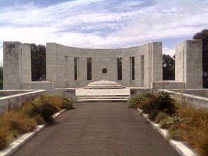 Massey memorial closeup