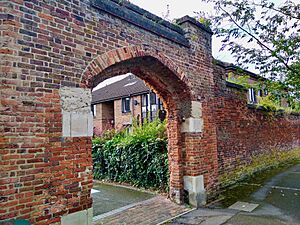 Oatlands Palace gateway, Weybridge, Surrey