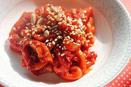 Ojingeojeot (squid jeotgal)