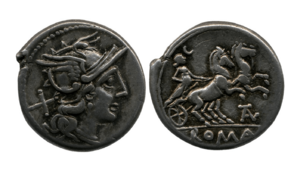 P. Juventius Thalna, denarius, 179-170 BC, RRC 161-1