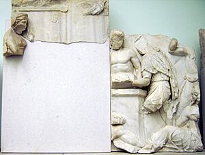 Pergamon Altar - Telephus frieze - panel 49+50