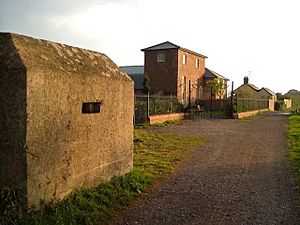 Pillbox and engine house