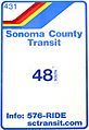 SonomaCountyTransitSign