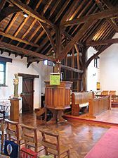 St Alban, Elmbrook Road, Cheam - Pulpit (geograph 1791363)