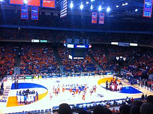 Taco Bell Arena Interior 2013