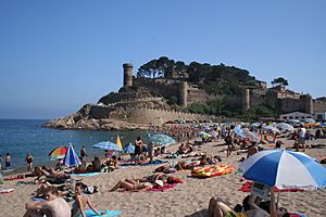 Tossa de Mar playa