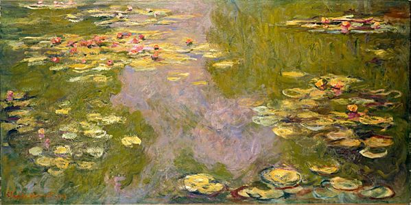 WLA metmuseum Water Lilies by Claude Monet