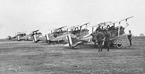 6 Squadron AFC SE5 aircraft