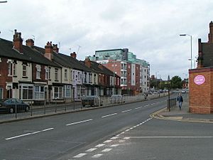 A34 road Newcastle-under-Lyme