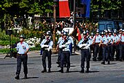 BSPP flag Bastille Day 2008