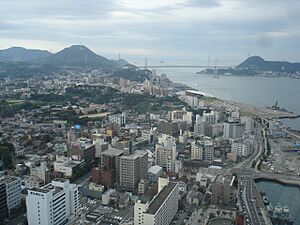 Central Shimonoseki and Kanmon Strait