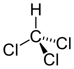 Chloroform displayed