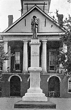 Confederate Soldiers Monument, Old Chatham County Courthouse, Pittsboro, North Carolina