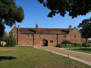 Fulham Palace, from north-west