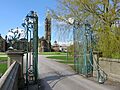 Gates at Scarisbrick Hall