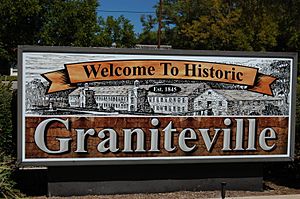 Graniteville WelcomeSign