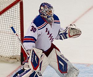 Henrik Lundqvist in 2010