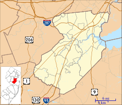 Middlesex Downs, New Jersey is located in Middlesex County, New Jersey