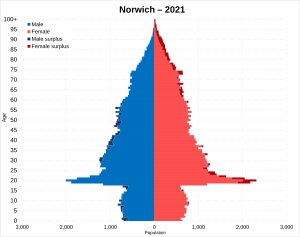 Norwich pop pyramid