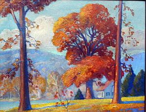 Nuberscher Ozark Landscape 1920