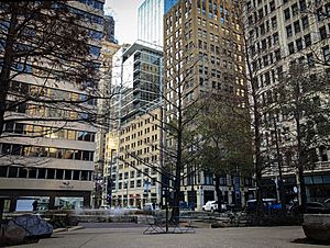 Pegasus Plaza Looking Northwest