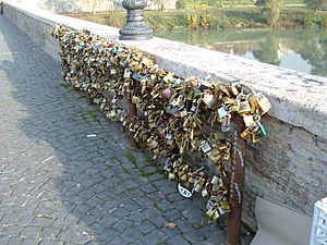 Ponte Milvio - Lucchetti 1