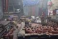 Pottery unit in Dharavi, Mumbai