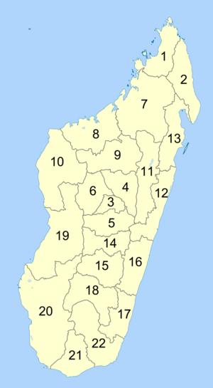 Regions of Madagascar