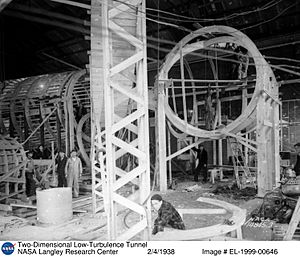 Two-Dimensional Low-Turbulence Tunnel