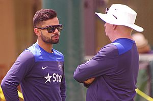 VIRAT KHOLI & DUNCAN FLETCHER (15573134813)