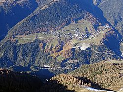 Wiesen as seen from Muchetta