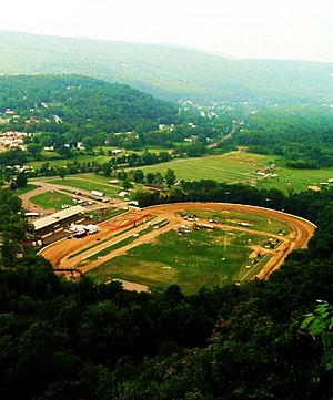 Allegany fairgrounds racetrack