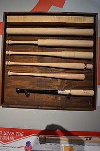 Baseball bat production