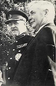 Bernard Fergusson and PK Robinson