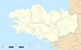 Landudec is located in Brittany