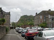 Dumbarton Rock from Dumbarton