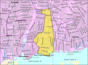 East-massapequa-ny-map